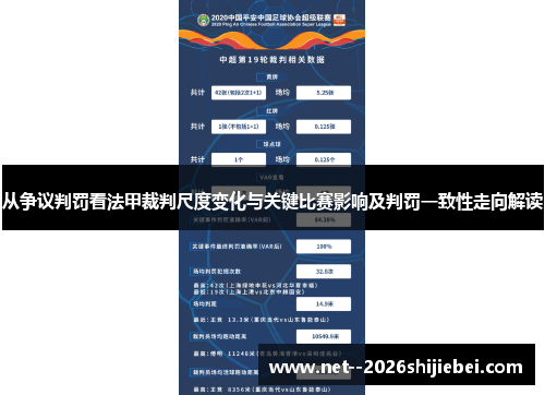 从争议判罚看法甲裁判尺度变化与关键比赛影响及判罚一致性走向解读 从争议判罚看法甲裁判尺度变化与关键比赛影响及判罚一致性走向解读